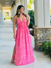 Load image into Gallery viewer, &quot;Indi&quot; Sleeveless Halter Maxi Dress
