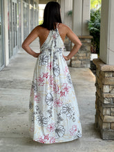 Load image into Gallery viewer, &quot;Brisella&quot; Sleeveless Adjustable Back Maxi Dress
