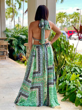 Load image into Gallery viewer, &quot;Amara&quot; Paisley Border Ring Maxi Dress
