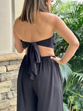 Load image into Gallery viewer, &quot;Fabiola&quot; Strapless Cut Out Waist Jumpsuit
