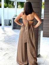 Load image into Gallery viewer, &quot;Macarena&quot; Strapless Wide Leg Jumpsuit
