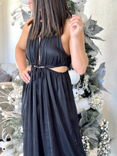 Load image into Gallery viewer, &quot;Holly&quot; Satin Wide Leg Jumpsuit
