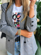 Load image into Gallery viewer, Plaid Blazer
