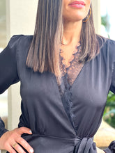 Load image into Gallery viewer, &quot;Juliette&quot; Long Sleeve Wrap Dress
